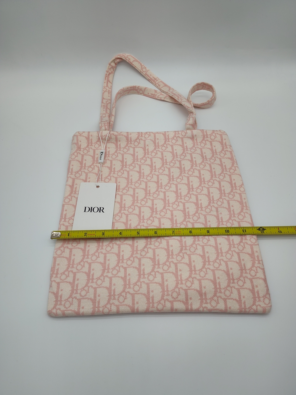 DIOR Pink Oblique Book Tote Beauty Bag Shopper NWT Gifting Line - Picture 5 of 6